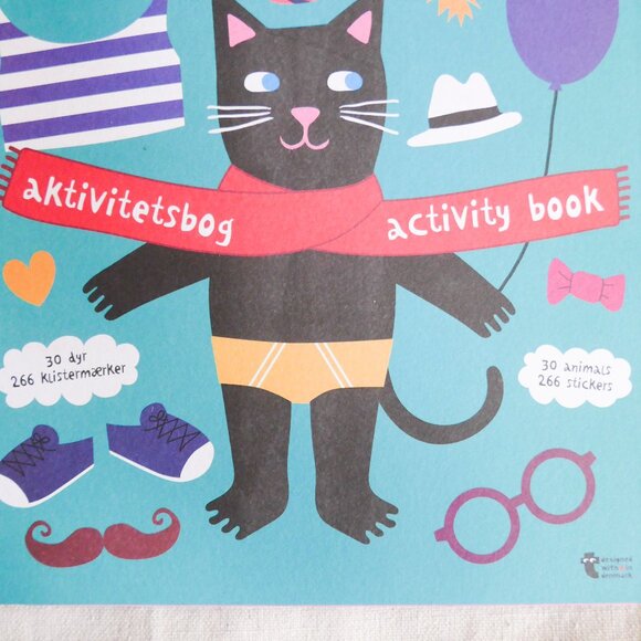 NWT Set of 2 Flying Tiger Sticker Book Animals - Picture 5 of 13